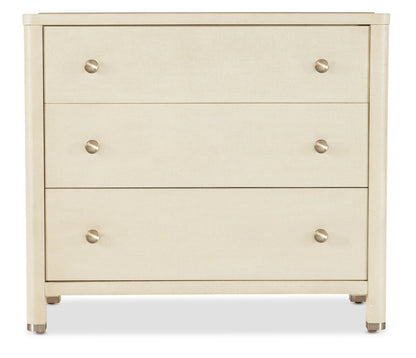 Archives Raffia Three-Drawer Chest