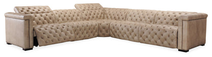Savion Grandier 5-Piece Sectional with Power Recline & Power Headrest