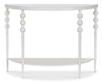 Melange On the Bright Side Demilune Console