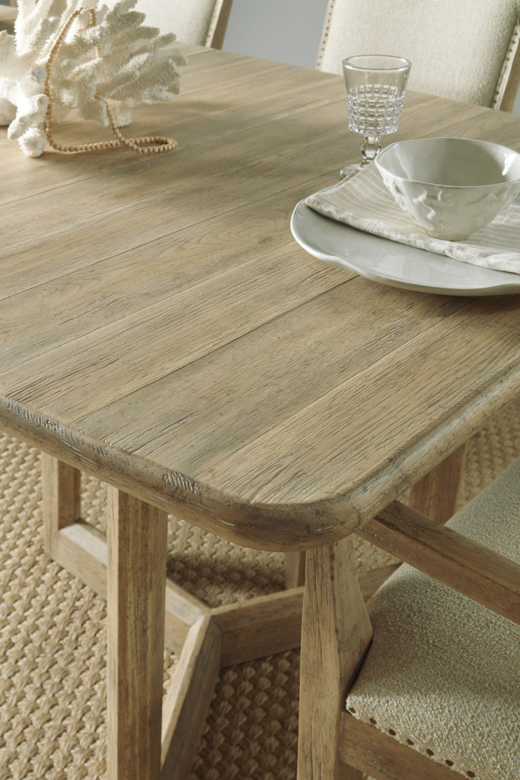 Surfrider Rectangle Dining Table with 2-18in Leaves