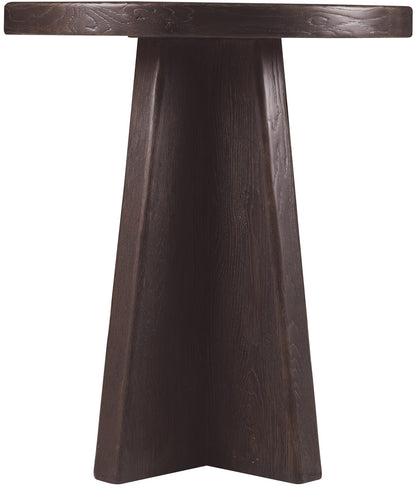 Driftwood Round End Table