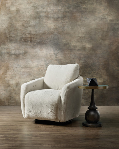 Bonnie Swivel Chair with Power Footrest