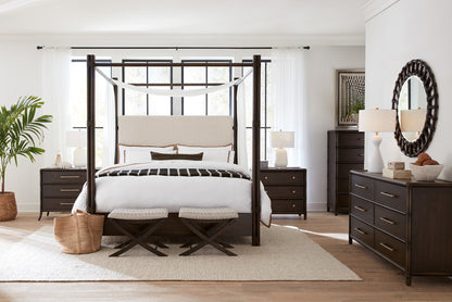 Retreat Pole Rattan Nightstand
