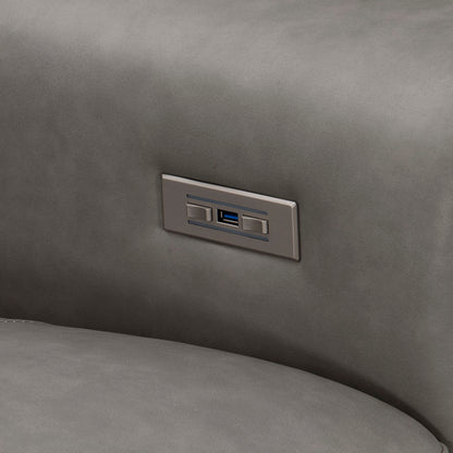 Lioni Leather Power Motion Sofa