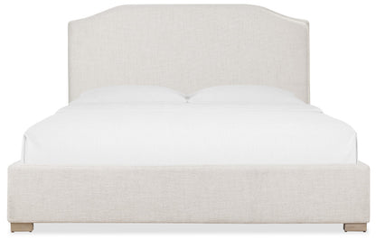 Driftwood California King Upholstered Bed