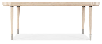 Nouveau Chic Rectangle Dining Table with 1-22in Leaf