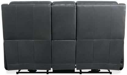 Nelson Zero Gravity Power Console Loveseat with Power Headrests and Lumbar