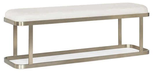 Linville Falls River Branch Upholstered Bench