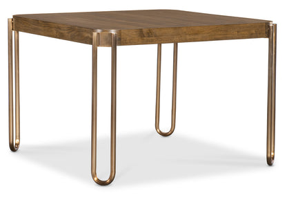 Commerce and Market Walnut and Dine Dining Table