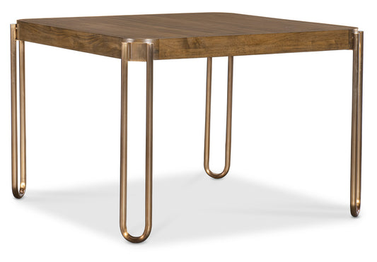 Commerce and Market Walnut and Dine Dining Table