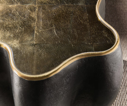 Melange Even and Flow Round End Table