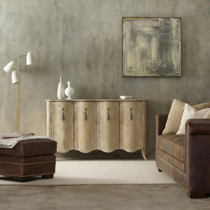 Melange Draped Credenza