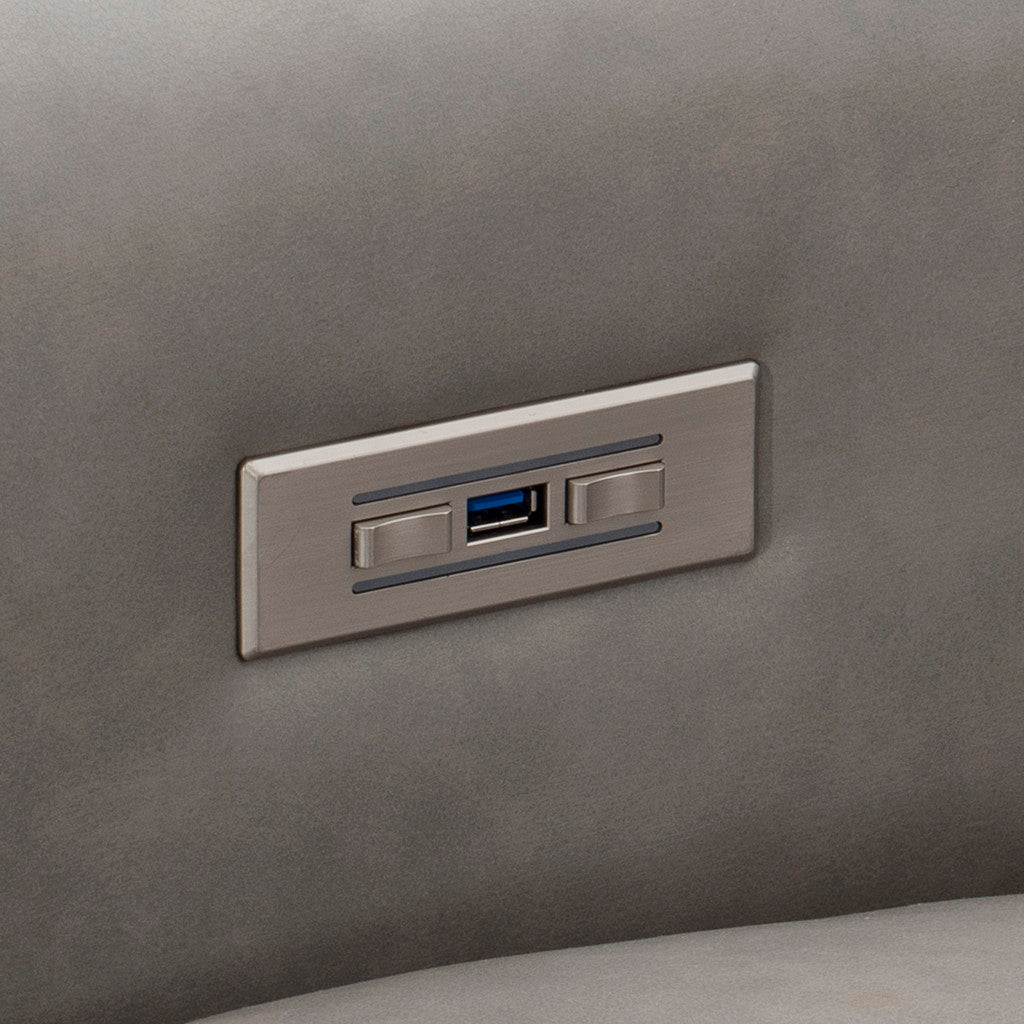 Lioni Leather Power Motion Chair