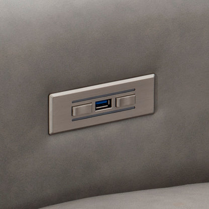 Lioni Leather Power Motion Chair