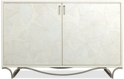 Melange White Lotus Hall Chest