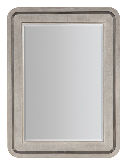 Modern Mood Raffia Landscape Mirror