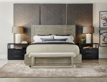 Linville Falls Mill Ridge King Panel Bed