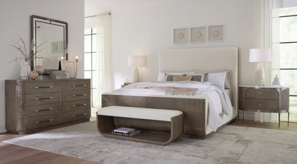Modern Mood Queen Upholstered Panel Bed