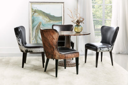Kale Accent Chair with Salt & Pepper HOH